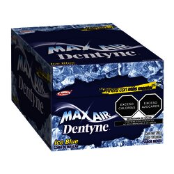 CHICLE MAX AIR ICE BLUE 2 PASTILL C/110 PIEZAS CHICLE MAX AIR ICE BLUE 2 PASTILL C/110 PIEZAS
