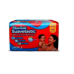 PAÑAL KB SUAVELASTIC MEDIANO 44 PIEZAS
