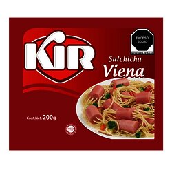 SALCHICHA VIENA KIR 200 GR SALCHICHA VIENA KIR 200 GR