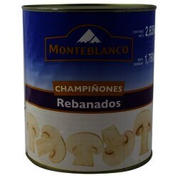 CHAMPIÑON REBANADO MONTEBLANCO 2.835 KG CHAMPIÑON REBANADO MONTEBLANCO 2.835 KG