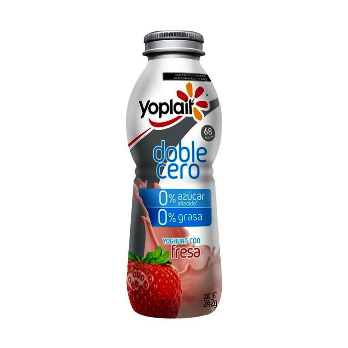 YOGHURT YOPLAIT LIGHT P/BEBER 242 GR FRESA
