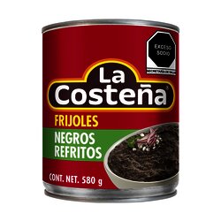 FRIJOL LA COSTEÑA REFRITO NEGRO 580 GR