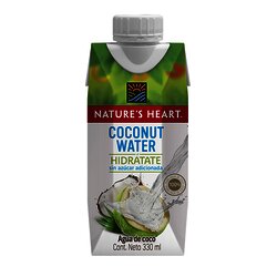 AGUA COCO NATURES HEART 330 ML AGUA COCO NATURES HEART 330 ML