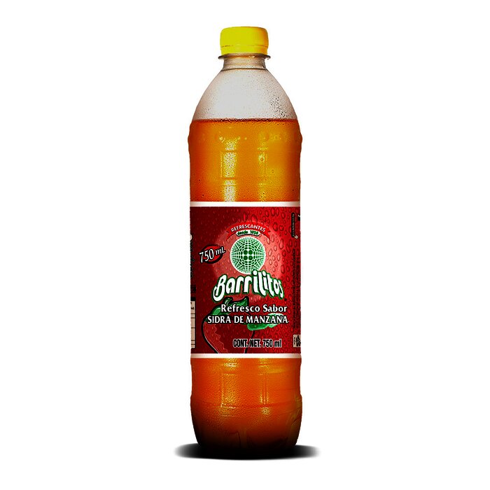REFRESCO BARRILITOS 750 ML MANZANA
