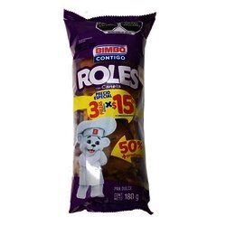 PAN ROLES CANELA BIMBO 180 GR