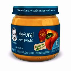 GERBER 2A ETAPA 100 GR DURAZNO GERBER 2A ETAPA 100 GR DURAZNO