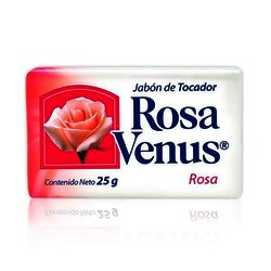 JABON ROSA VENUS C/240 PIEZAS DE 25 GR