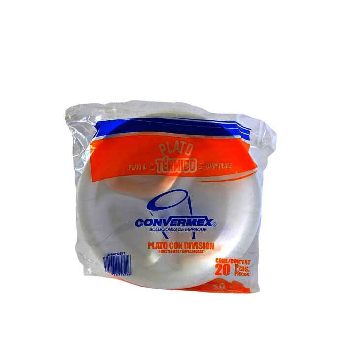 PLATO #10 C/DIVISION CONVERMEX C/20 PZ