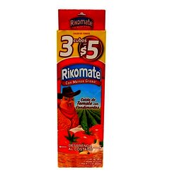 RIKOMATE TIRA C/15 PAQ DE 3 CUBOS DE 11 GR RIKOMATE TIRA C/15 PAQ DE 3 CUBOS DE 11 GR
