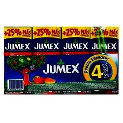 COMBO MINI BRICK JUMEX 250 ML 4X3 COMBO MINI BRICK JUMEX 250 ML 4X3