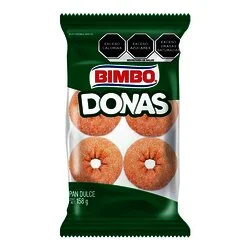 DONAS BIMBO CON 6 PIEZAS DONAS BIMBO CON 6 PIEZAS