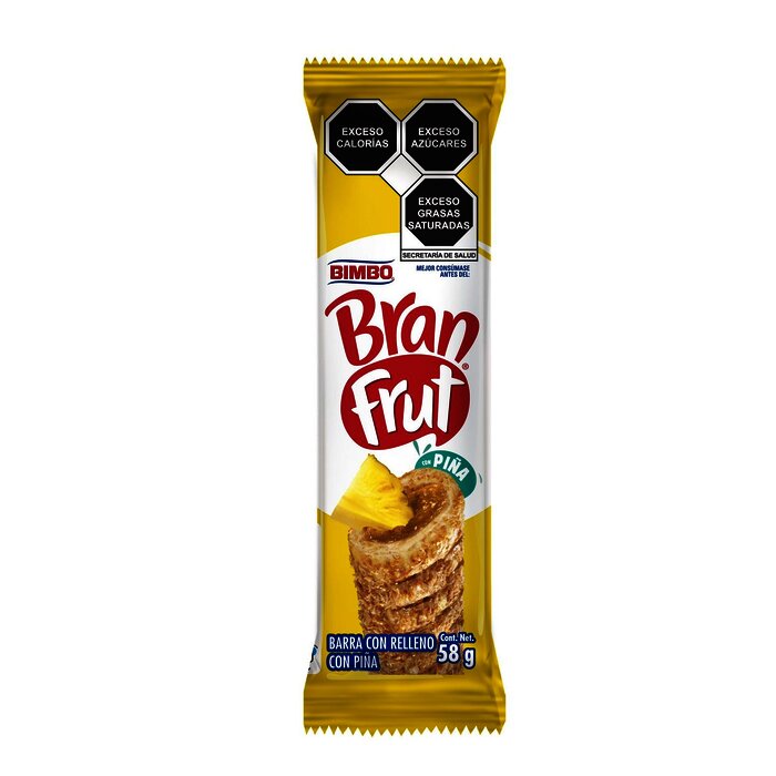 BARRA BRAN FRUT 40 GR PIÑA