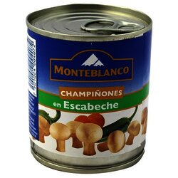 CHAMPIÑON EN ESCABECHE MONTEBLANCO 186 GR CHAMPIÑON EN ESCABECHE MONTEBLANCO 186 GR