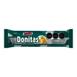 DONITAS ESPOLVOREADAS BIMBO 140 GR C/8 PIEZAS DONITAS ESPOLVOREADAS BIMBO 140 GR C/8 PIEZAS