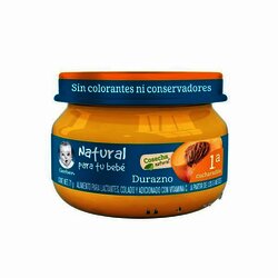 GERBER 1A ETAPA 71 GR DURAZNO GERBER 1A ETAPA 71 GR DURAZNO