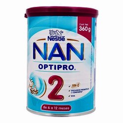 LECHE NAN 2 320 GR LECHE NAN 2 320 GR