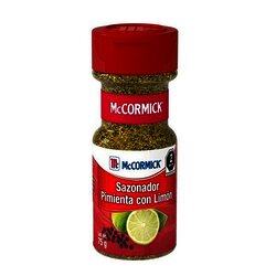 SAZONADOR PIMIENTA Y LIMON MCCOCRMICK 75 GR