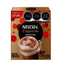 CAFE CAPPUCCINO NESCAFE C/6 SOBRES DE 20 GR ORIGINAL CAFE CAPPUCCINO NESCAFE C/6 SOBRES DE 20 GR ORIGINAL