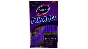 PAÑO MULTIUSOS FURATTO C/5 PIEZAS COLORES SURTIDOS