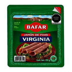 JAMON VIRGINIA BAFAR 250 GR JAMON VIRGINIA BAFAR 250 GR