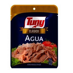 ATUN TUNY POUCH 75 GR AGUA ATUN TUNY POUCH 75 GR AGUA