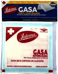 GASA ESTERIL JALOMA 10X10 GASA ESTERIL JALOMA 10X10