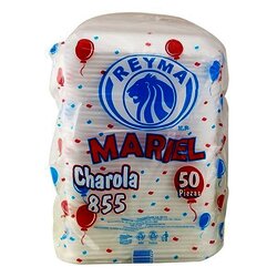 CHAROLA #855 MARIEL CON 50 PIEZAS CHAROLA #855 MARIEL CON 50 PIEZAS