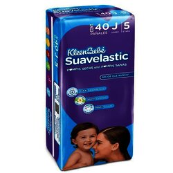 PAÑAL KB SUAVELASTIC JUMBO 40 PIEZAS