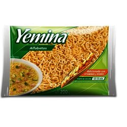 PASTA YEMINA 200 GR ALFABETO