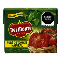 PURE TOMATE DEL MONTE 210 ML PURE TOMATE DEL MONTE 210 ML