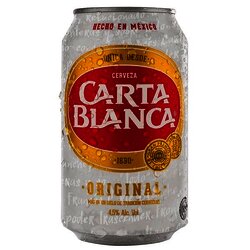 CERVEZA CARTA BLANCA LATA 355 ML