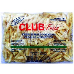 PAPA CONGELADA ONDULADA 3/8 2.268 KG