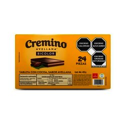 CHOCOLATE CREMINO BICOLOR C/24 DE 18 GR
