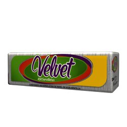 SERVILLETA VELVET 450 HOJAS