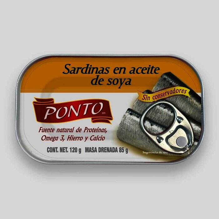 SARDINA PONTO ACEITE 120 GR