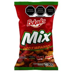 CACAHUATE MIX BOKADOS C/10 DE 85 GR