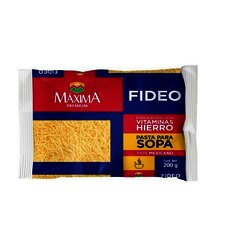 PASTA MAXIMA 200 GR SOPA FIDEO PASTA MAXIMA 200 GR SOPA FIDEO