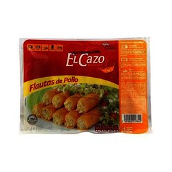 FLAUTAS DE POLLO EL CAZO 324 GR