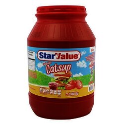 SALSA CATSUP STAR VALUE 3.8 KG SALSA CATSUP STAR VALUE 3.8 KG