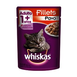 WHISKAS POUCH 85 GR PAVO