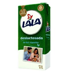 LECHE LALA DESLACTOSADA UHT 1 LITRO