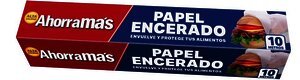 PAPEL ENCERADO AHORRA MAS 10 MT 29 CM ANCHO PAPEL ENCERADO AHORRA MAS 10 MT 29 CM ANCHO