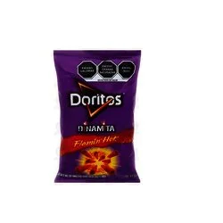 DORITOS DINAMITA FLAMIN HOT C/10 DE 70 GR