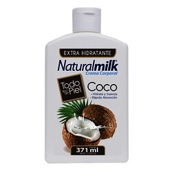 CREMA NATURALMILK 371 ML COCO
