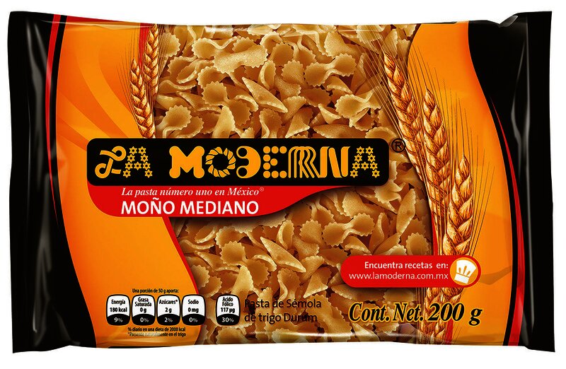 PASTA LA MODERNA 200 GR MOÑO