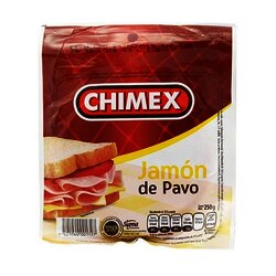 JAMON PAVO CHIMEX 250 GR JAMON PAVO CHIMEX 250 GR