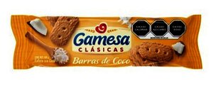 GALLETA BARRA DE COCO GAMESA 106 GR GALLETA BARRA DE COCO GAMESA 106 GR