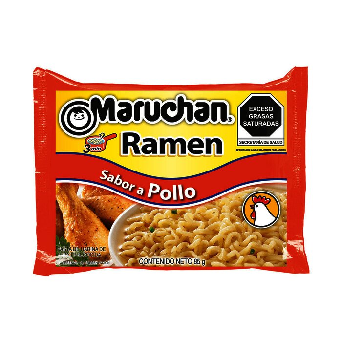 SOPA MARUCHAN RAMEN 85 GR POLLO