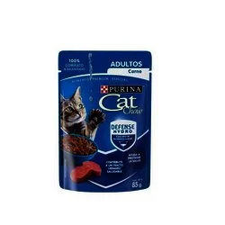 CAT CHOW POUCH 85 GR CARNE