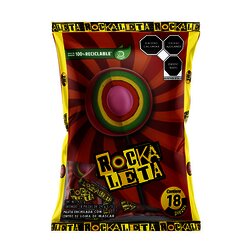PALETA ROCKALETA CON 18 PIEZAS